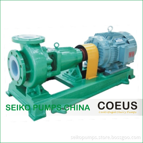 Fluoroplastic Lined Centrifugal Chemical Pump
